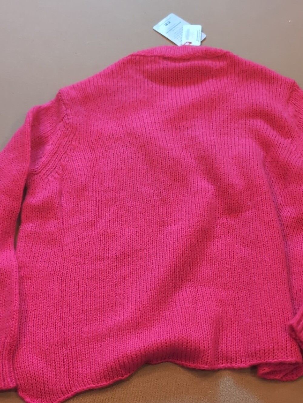 Wooden Ships Hot Pink 'BADASS WITCH' Crewneck Sweater - Picture 4 of 4